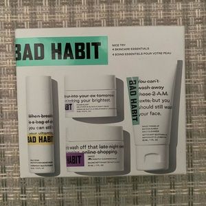 Bad Habit nice try 4 skin essentials